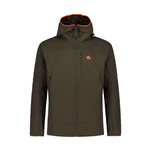 Chaser Ms Stretch Jacket Solid Brown