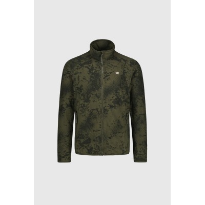 Kodiak Ms Fleece Jacket Night Green blur 