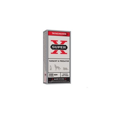 WINCHESTER 22-250 Rem Power point 55grs