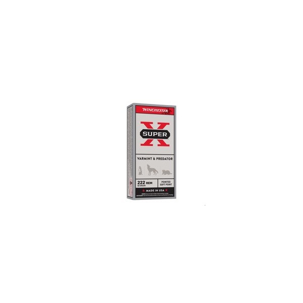 WINCHESTER 22-250 Rem Power point 55grs
