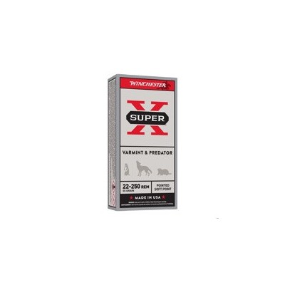 WINCHESTER 222 Rem Power Point 50grs