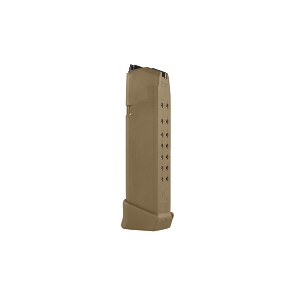 CHARGEUR G19X+2 19 rd (coyote/orange follower) for GLOCK 19X,(19,26,49)