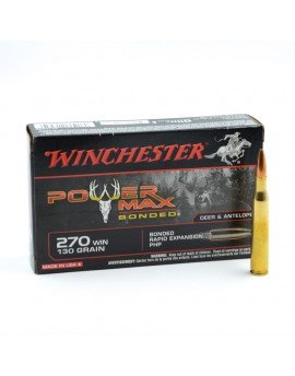 Winchester 270 Win Power Max 130grs-08/09/23