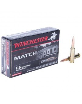 Winchester 6.5 Creedmor BTHP 140grs