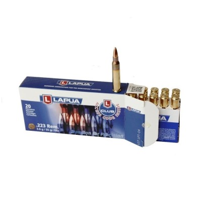 LAPUA 223 Rem FMJ 55grs 
