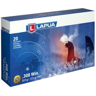 LAPUA 308 Win FMJ 123gr 