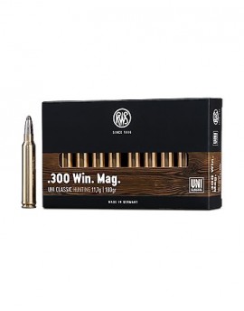 RWS 300 Win Mag UNI 180grs -02/07/25