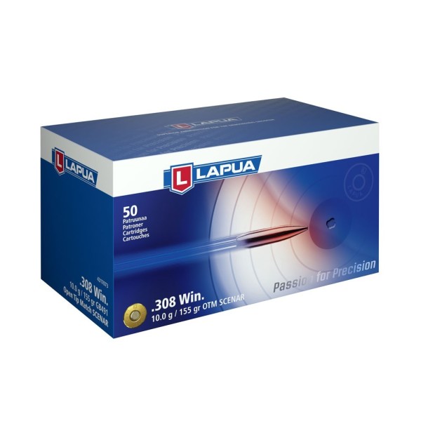 LAPUA .308 Win. SCENAR-L OTM 155 gr 10.0g