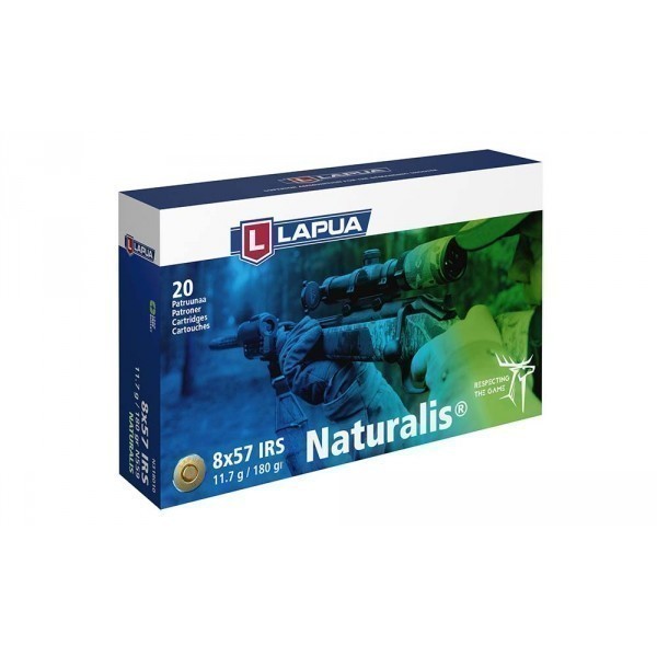 LAPUA -8X57 JRS NATURALIS 180Grs