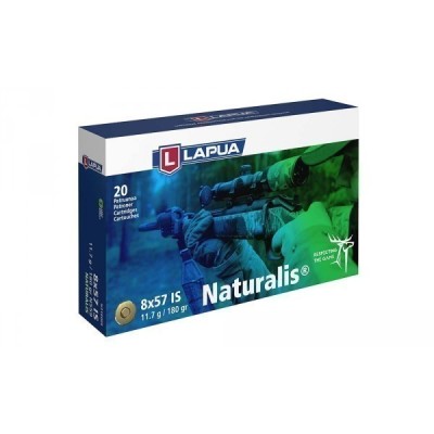 LAPUA -8X57 JS NATURALIS 180Grs 