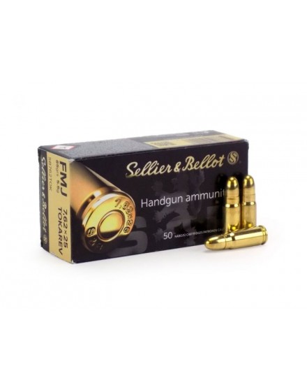 Sellier & Bellot 7.62x25 Tokarev