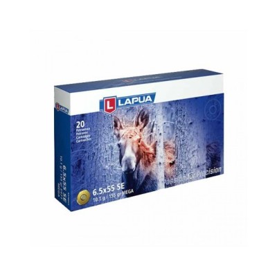 LAPUA 6,5x55 SWEDISH MEGA 156grs 10.1g