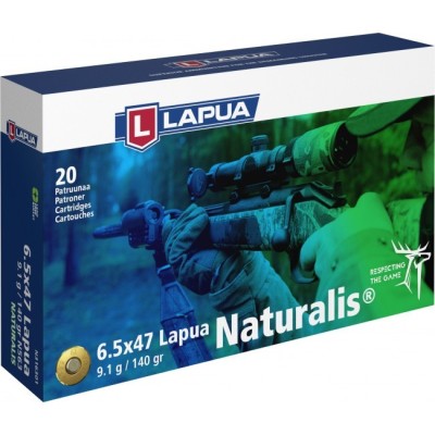 Lapua 6.5x47 Lapua Naturalis 140grs 9.1g