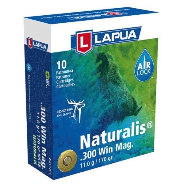 LAPUA .300 WIN MAG. NATURALIS 170gr 11g