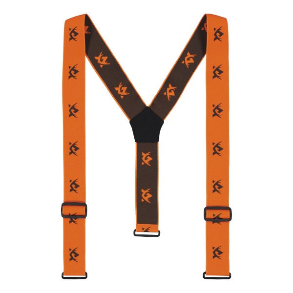 Hunter Suspenders Signal Orange