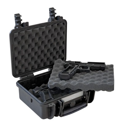 Étui Tactique Étanche Pistolet EXPLORER CASES 2712BCV 27cm Noir