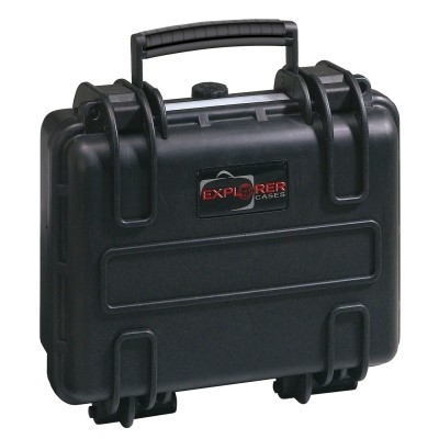 Étui Tactique Étanche Pistolet EXPLORER CASES 2712BCV 27cm Noir