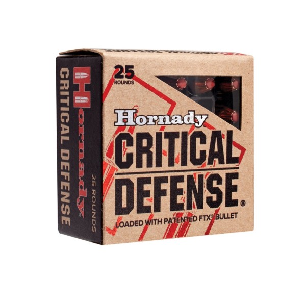 MUNITION HORNADY .380 AUTO 90GR FTX CD