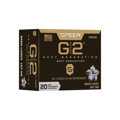 Munition Speer 9Mm Luger GDG2 147grs 9.5g