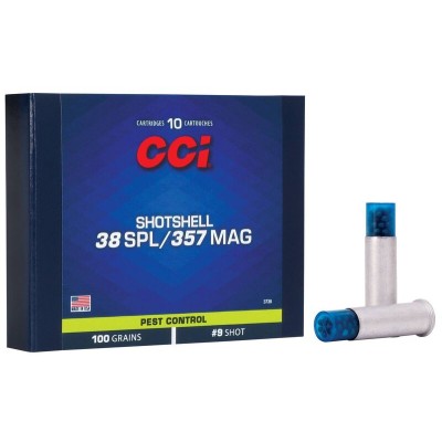 Munition CCI .38 Special/.357 Mag 100gr #9 Shotshell