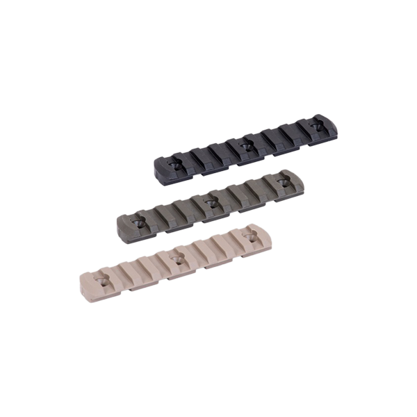 RAIL POLYM M-LOK 9 SLOTS