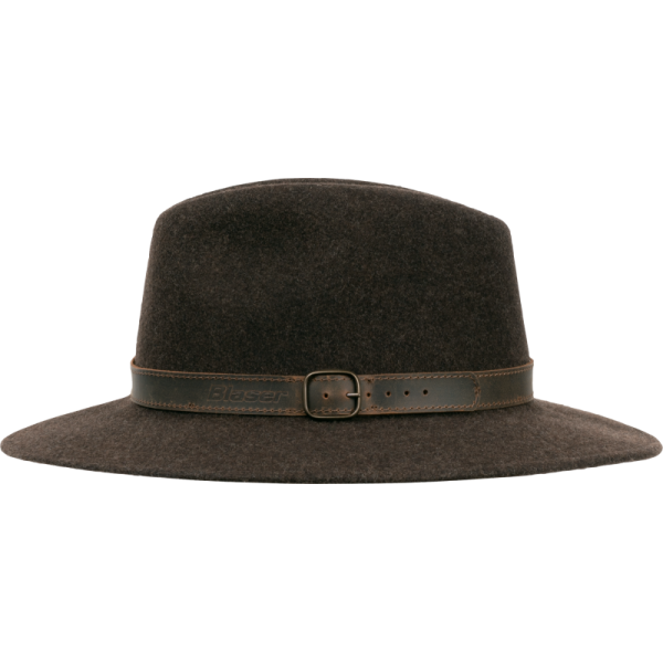 BLASER TRAVELLER HAT DARK BROWN