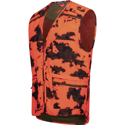 BLASER KALLE WAISTCOAT BLAZE ORANGE CAMO