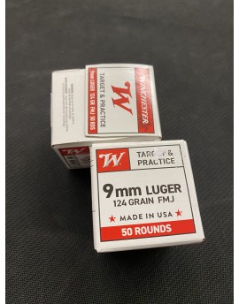 Winchester cal.9mm FMJ 124gr