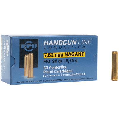 PPU 7.62 Nagant FMJ