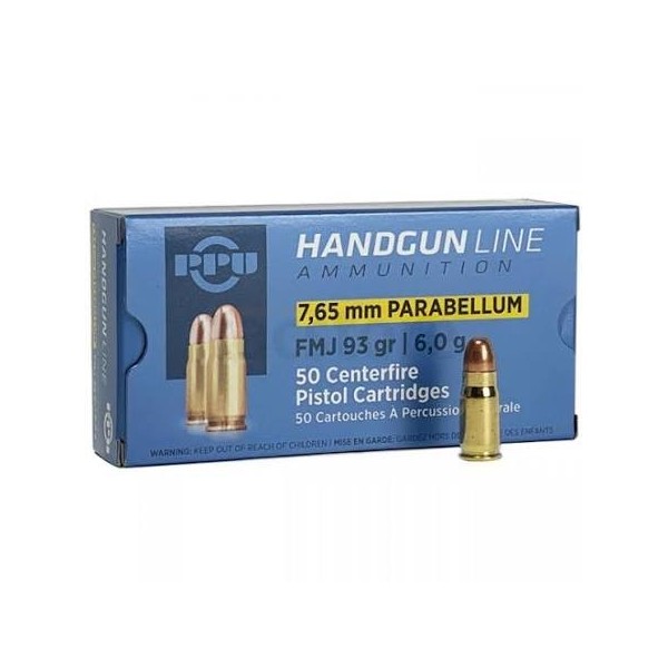 PPU 7.65 Para FMJ