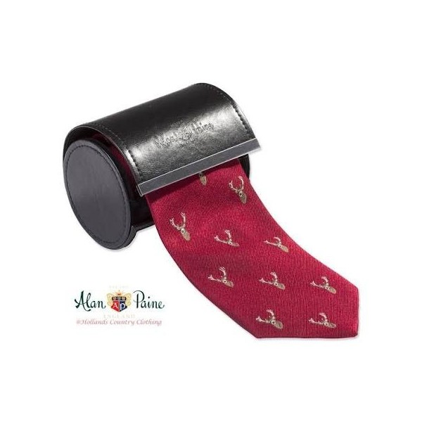 ALAN PAINE RIPON SILK TIE DEER