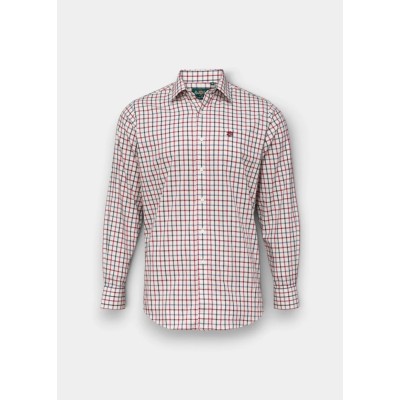 ALAN PAINE ILKLEY MEN SHIRT RED
