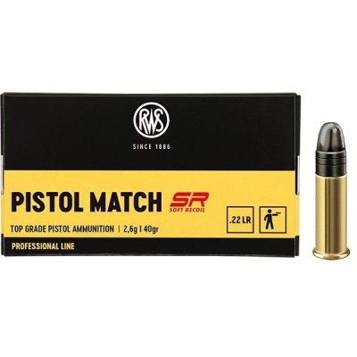 RWS PISTOL MATCH SR 22LR