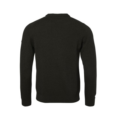 CHEVALIER  MILFORD O-NECK WOOL PULLOVER MEN DARKGREEN