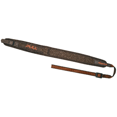 NIGGELOH BRETELLE CARABINE « PULL » CLASSIC LODEN MARRON AVEC ATTACHES RAPIDES