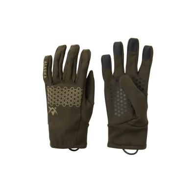 Chaser Stretch Gloves Solid Brown