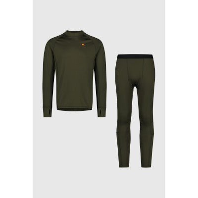 CoolDry Ms Base Layer Set Night Green