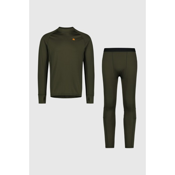 CoolDry Ms Base Layer Set Night Green