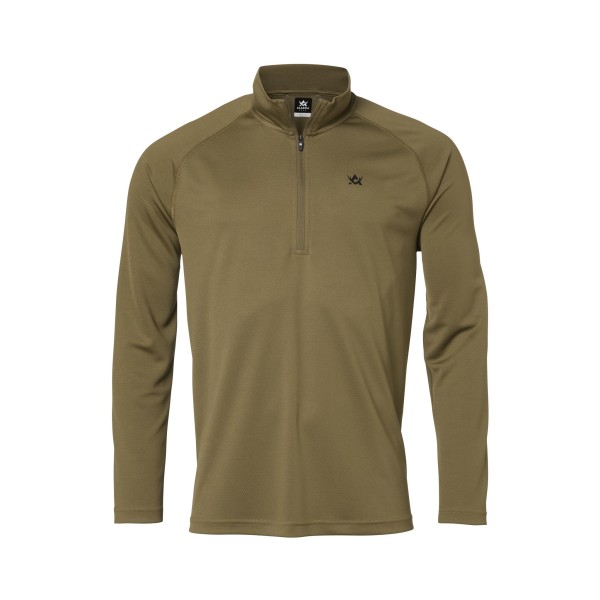 CoolDry Ms Half-Zip Top Gravel