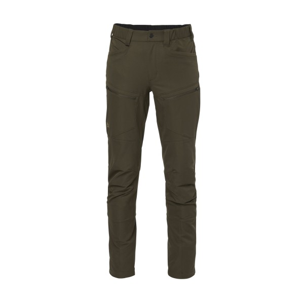 Chaser Ms Stretch Pants Solid Brown