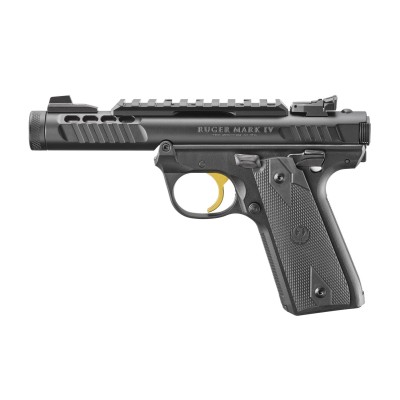 Ruger Mark IV 22/45 Lite Black Gold .22 LR