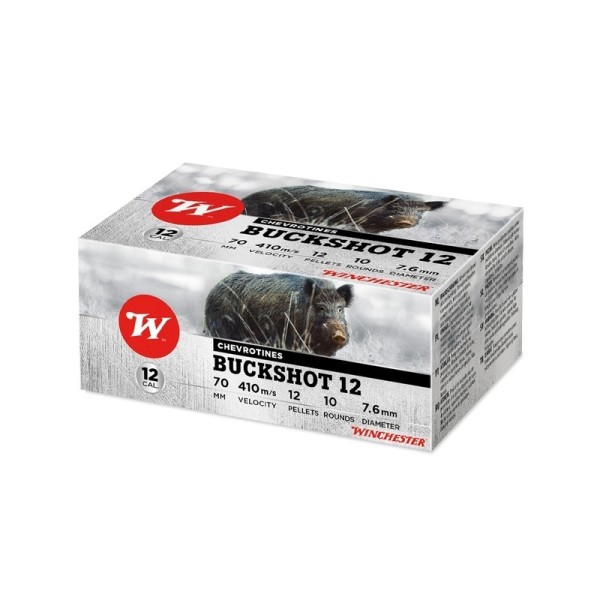 WINCHESTER BUCKSHOT 12/70 30Grs