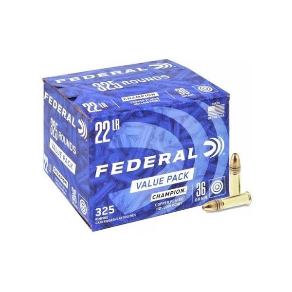 FEDERAL 22 LR HP HV 36GR