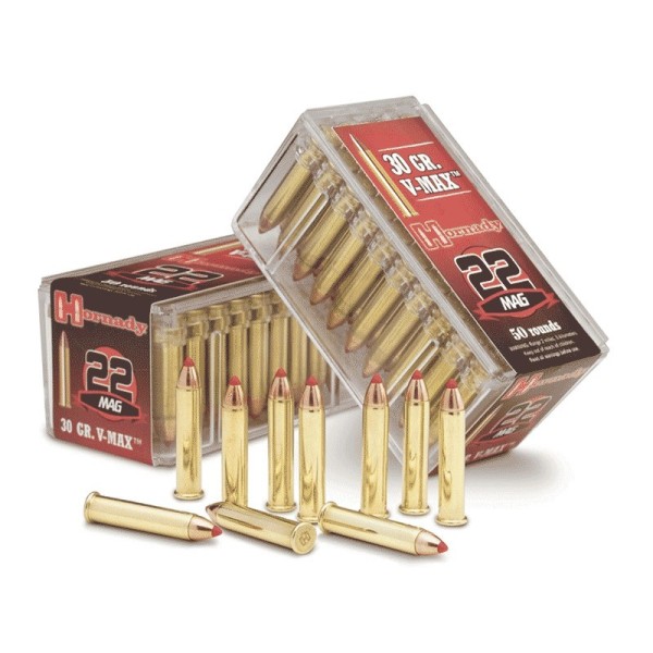 HORNADY .22 WMR 30gr V-MAX