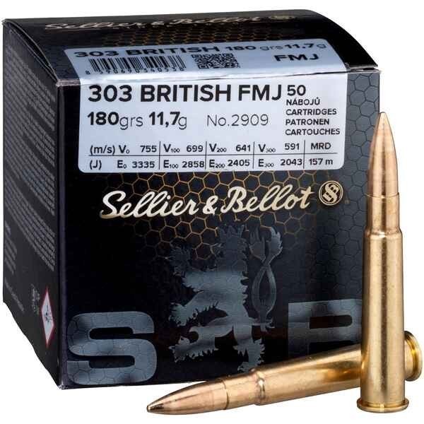 SELLIER&BELLOT 303 Br FMJ 180grs
