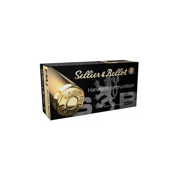 SELLIER&BELLOT cal.10 mm Auto FMJ 180 grs