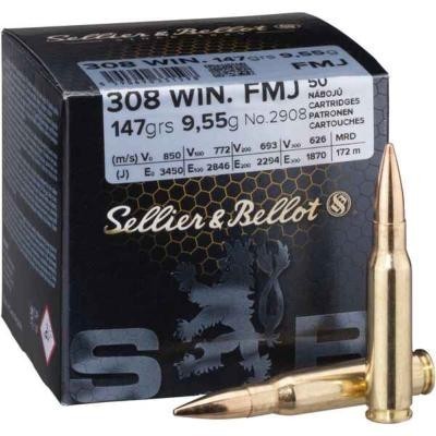 SELLIER&BELLOT cal.308 Win FMJ