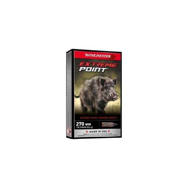WINCHESTER 270 Win Extreme point Lead free 130grs