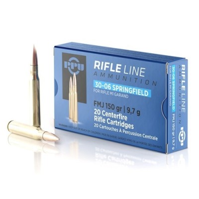 PPU 30-06 Sprg FMJ 150grs